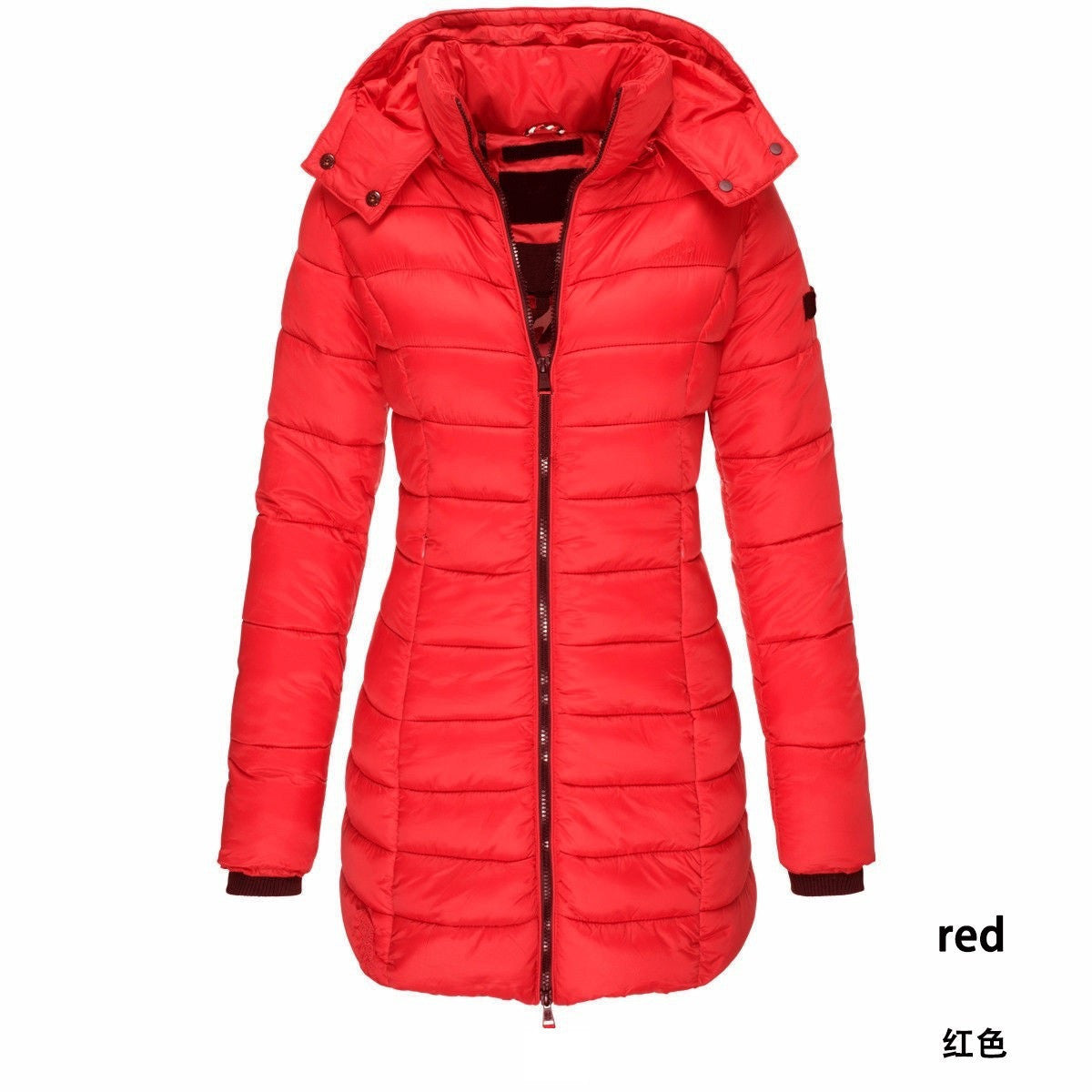 Warm down cotton-padded jacket