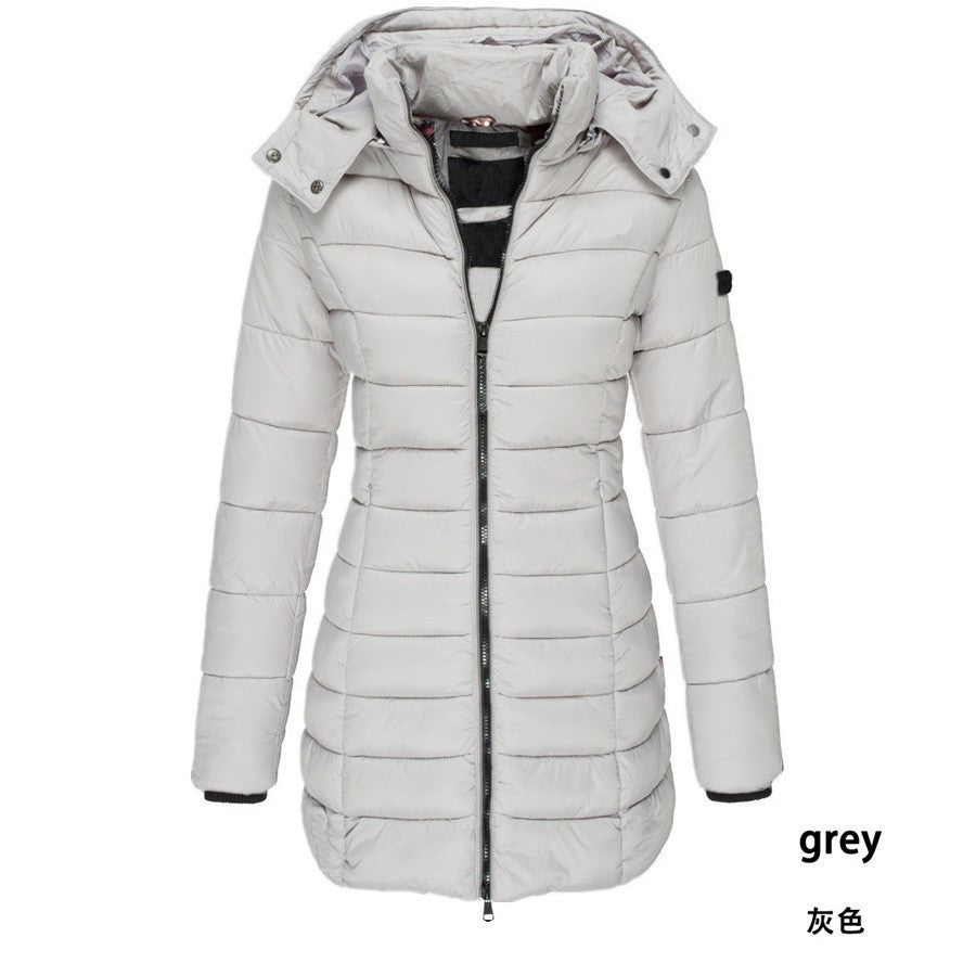 Warm down cotton-padded jacket