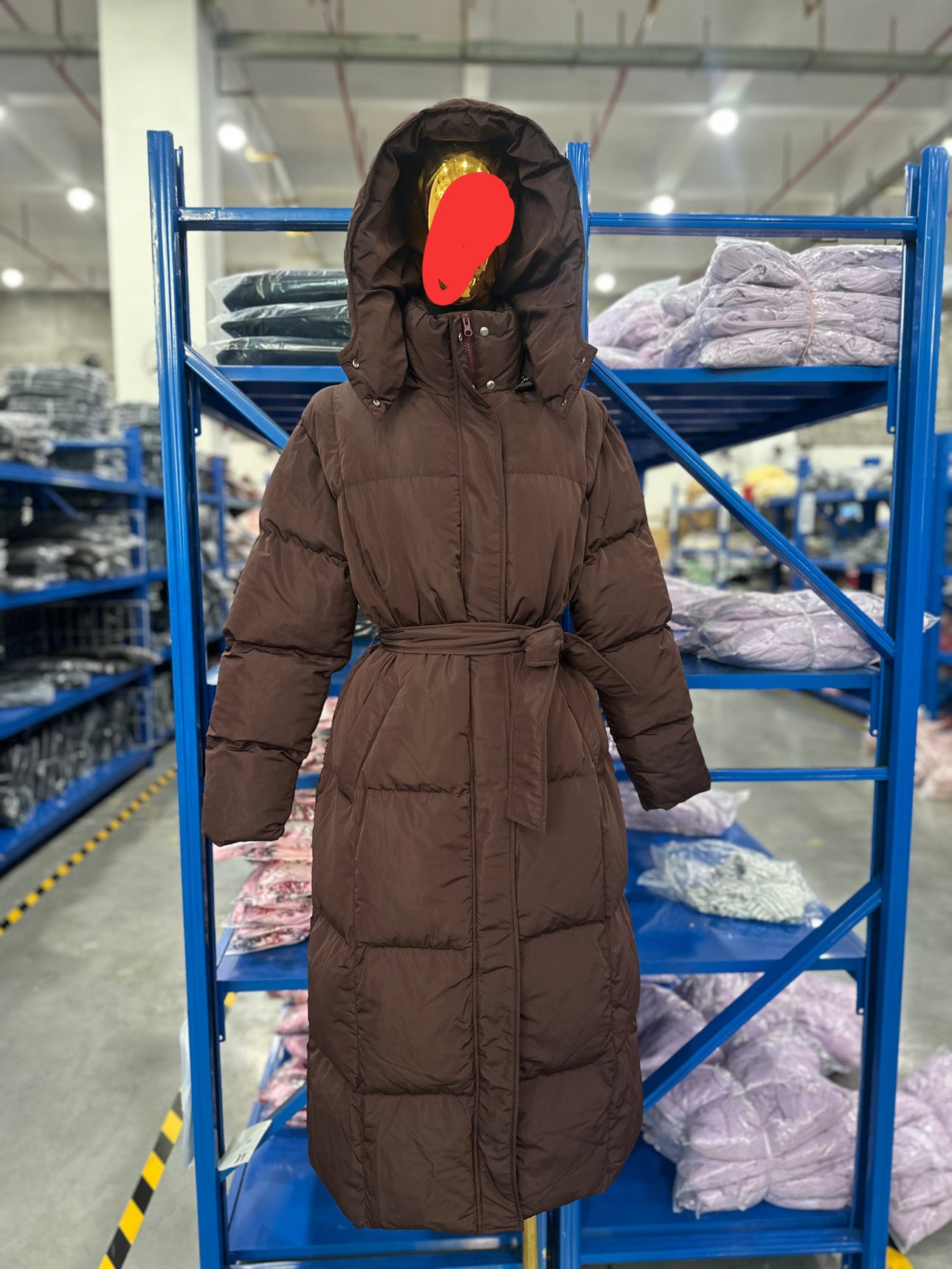 Winter -style down jacket for women, mid-length, stylish, warm and youthful coat for petite women